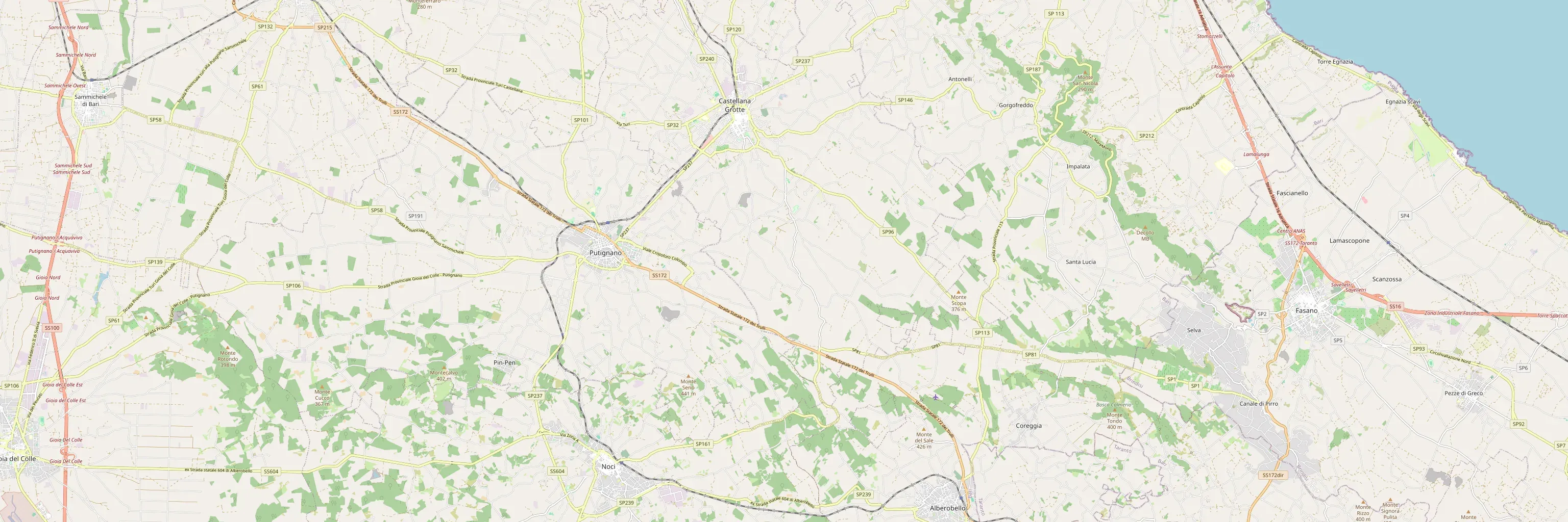 Entre Alberobello et Castellana Grotte · Vallée d’Itria — Strada Comunale Regio, 70013 Castellana Grotte (BA), Italia