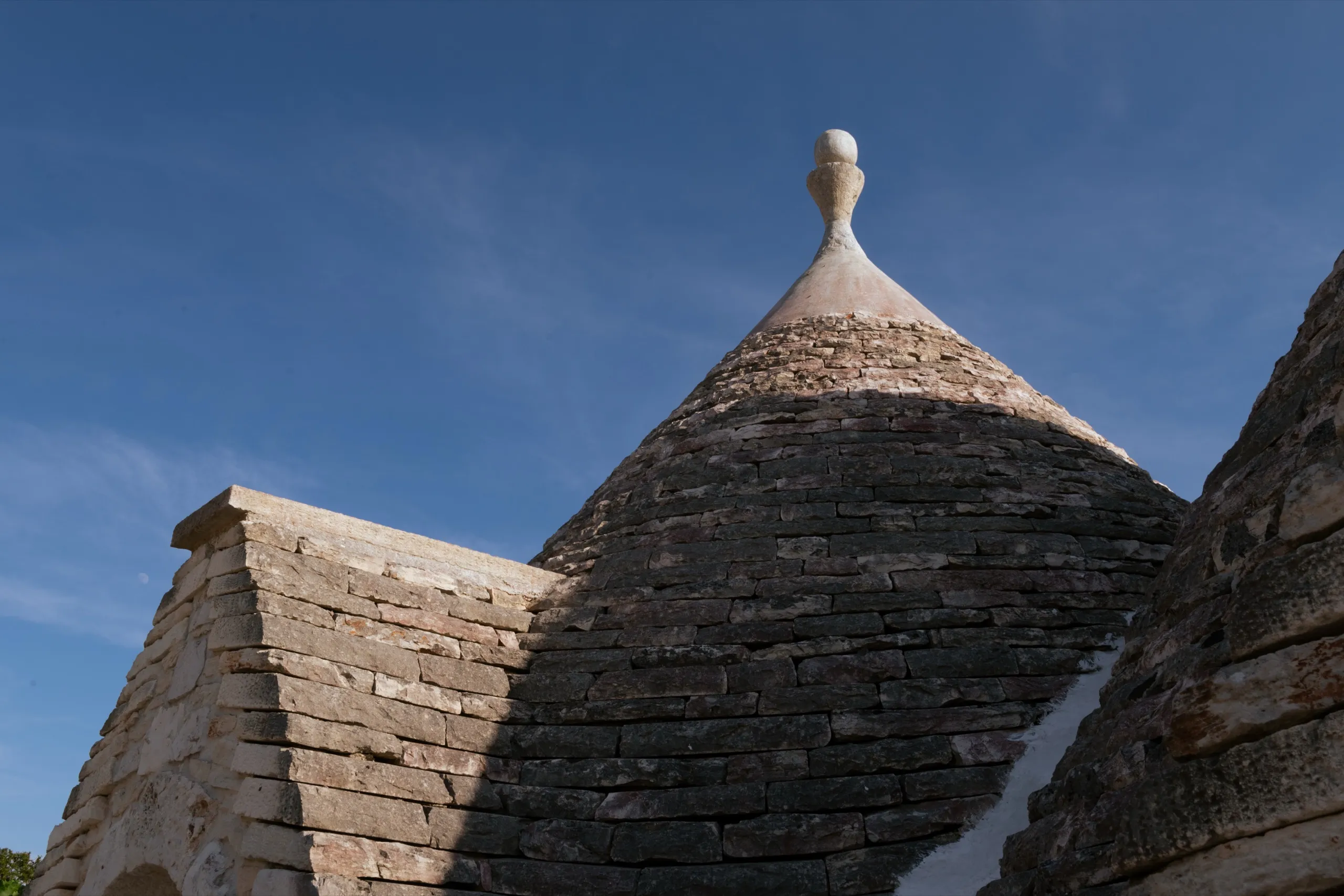 Toit conique du trullo
